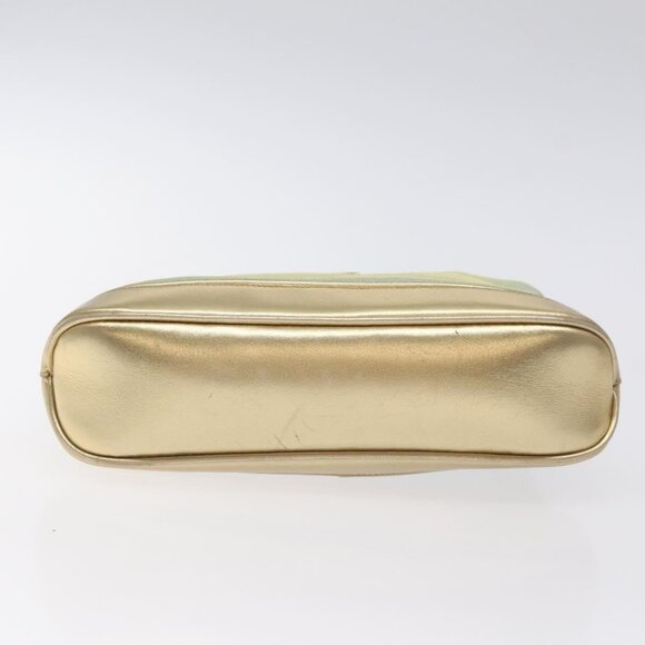 GUCCI Hand Bag Canvas Leather Light Blue 039 1133 Auth - Picture 4 of 15